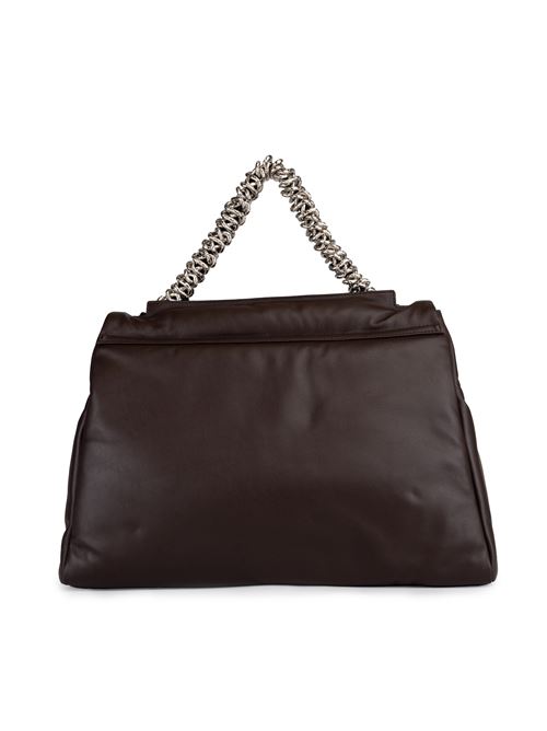 Borsa Shoulder bag Nappa Bold in nappa cioccolato ORCIANI | B02185 NPBCIO